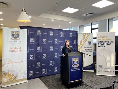 2029-09 Dean Liza Lee Invited to Deliver Short-Term Lectures at Sister University, University of the Western Cape (UWC)Image